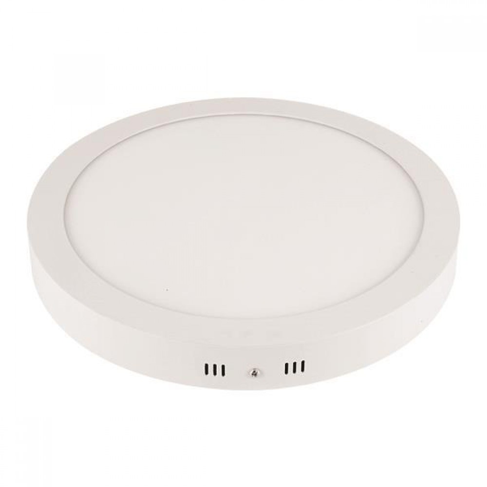 ΦΩΤΙΣΤΙΚΟ ΕΞΩΤΕΡΙΚΟ LED SLIM Φ120 6W ΛΕΥΚΟ PLUS Θερμό 3000K