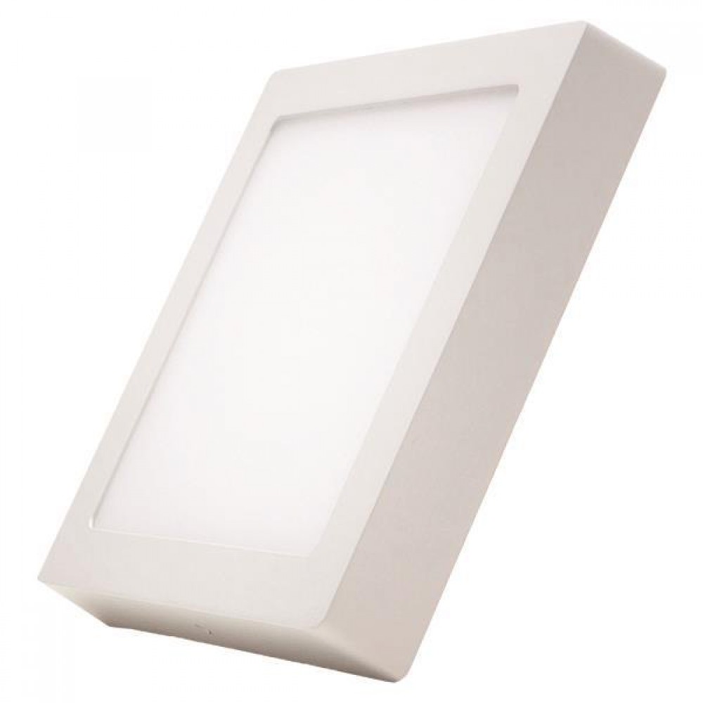 ΦΩΤΙΣΤΙΚΟ ΕΞΩΤΕΡΙΚΟ LED SLIM Ουδέτερο Λευκό 4000Κ 225Χ225 24W ΛΕΥΚΟ PLUS