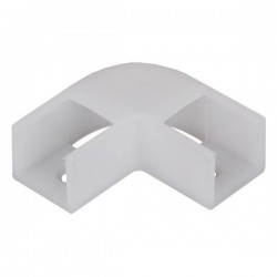 ΓΩΝΙΑ 21.5*18.5mm ΓΙΑ ΠΡΟΦΙΛ ΑΛΟΥΜΙΝΙΟΥ 147-70766 EUROLAMP