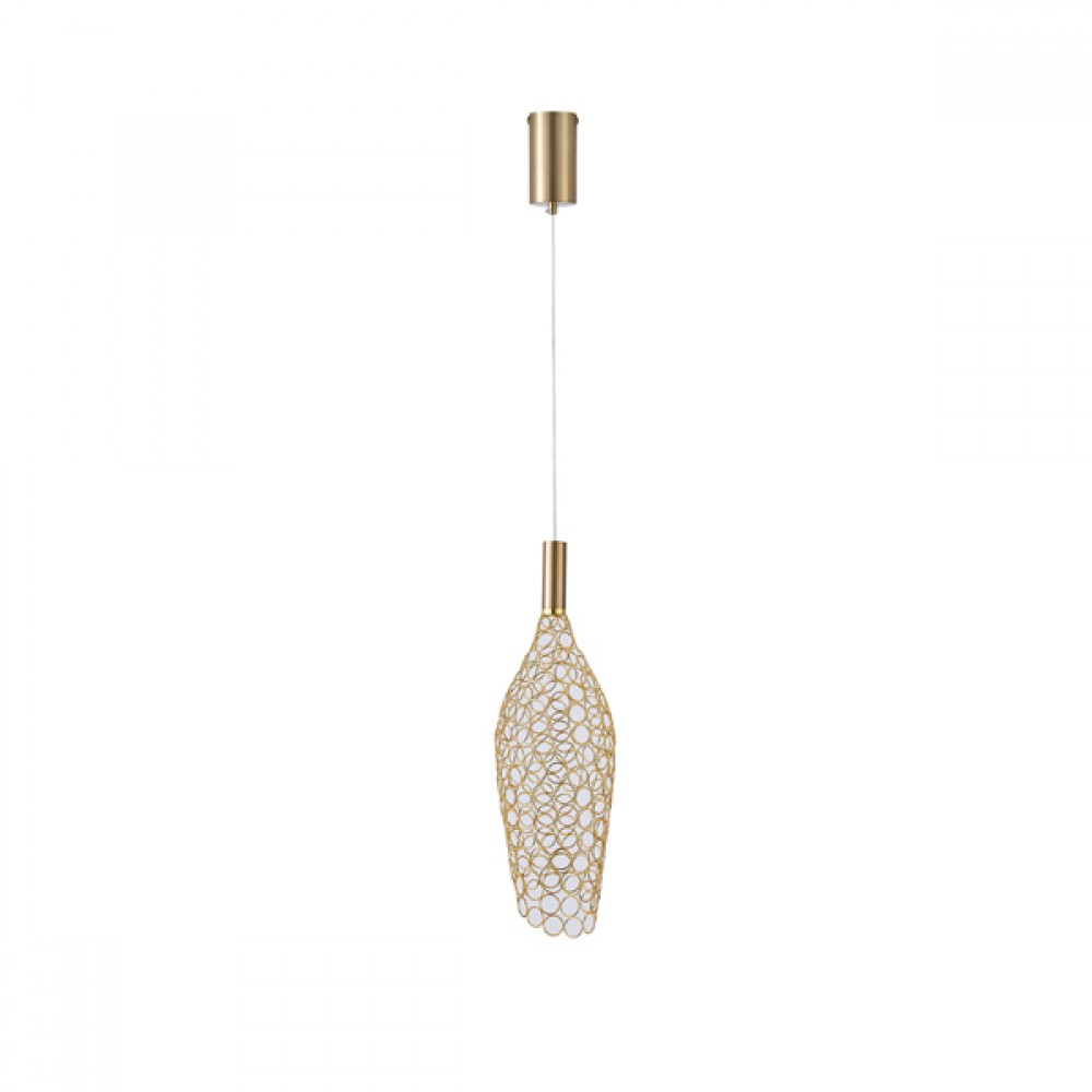 ΦΩΤΙΣΤΙΚΟ ΜΟΝΟΦΩΤΟ ΜΕΤΑΛΛΟ  LED 6,3W 3000Κ 648lm 146x1780mm ΧΡΥΣΟ ARTE ILLUMINA PERFORATO