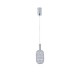 ΦΩΤΙΣΤΙΚΟ ΜΟΝΟΦΩΤΟ ΜΕΤΑΛΛΟ LED 6,3W 3000K 648lm Φ200X1580mm ΑΣΗΜΙ ARTE ILLUMINA PERFORATO