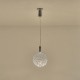 ΦΩΤΙΣΤΙΚΟ ΜΟΝΟΦΩΤΟ ΜΕΤΑΛΛΟ ΟΒΑΛ LED 6,3W 3000K 648lm Φ250x1630mm ΑΣΗΜΙ ARTE ILLUMINA PERFORATO