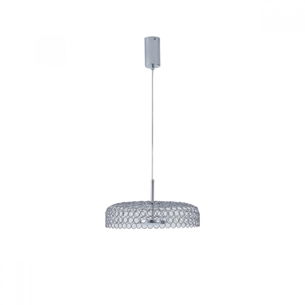 ΦΩΤΙΣΤΙΚΟ ΜΟΝΟΦΩΤΟ ΜΕΤΑΛΛΟ ΚΡΕΜΑΣΤΟ LED 10W 3000K 1080lm Φ350x1390mm ΑΣΗΜΙ ARTE ILLUMINA PERFORATO