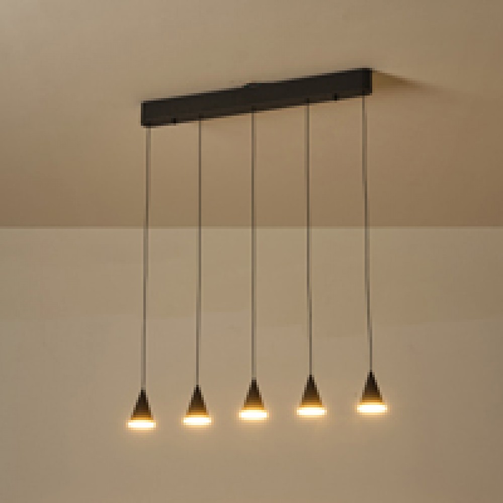 ΦΩΤΙΣΤΙΚΟ ΚΡΕΜΑΣΤΟ LED 25W 3000K 680X1200mm ΜΑΥΡΟ ARTE ILLUMINA CAMPANELLE