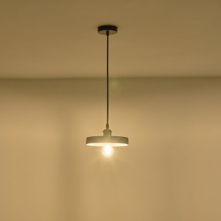ΦΩΤΙΣΤΙΚΟ ΚΡΕΜΑΣΤΟ ΓΥΨΙΝΟ ΓΚΡΙ  1XE27 MAX 15W 210X210X75mm ARTE ILLUMINA YESO
