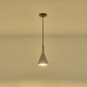 ΦΩΤΙΣΤΙΚΟ ΚΡΕΜΑΣΤΟ ΓΥΨΙΝΟ ΓΚΡΙ  1XE27 MAX 15W 150X150X250mm ARTE ILLUMINA YESO