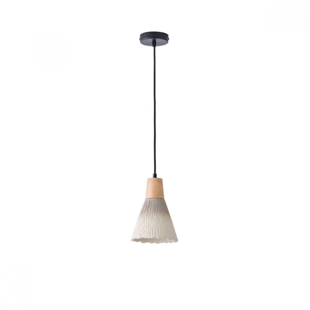 ΦΩΤΙΣΤΙΚΟ ΚΡΕΜΑΣΤΟ ΓΥΨΙΝΟ ΧΑΚΙ 1XE27 MAX 15W 160X160X220mm ARTE ILLUMINA GESSO