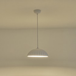 ΦΩΤΙΣΤΙΚΟ ΚΡΕΜΑΣΤΟ ΓΥΨΙΝΟ ΛΕΥΚΟ 1XE27 Max 15W 350X350X130mm ARTE ILLUMINA CALCO