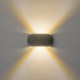 ΑΠΛΙΚΑ ΓΥΨΙΝΗ ΓΚΡΙ 5W 3000K 450Lm 270x130x140MM ARTE ILLUMINA CALCO