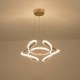 ΦΩΤΙΣΤΙΚΟ ΚΡΕΜΑΣΤΟ LED 24W 3000Κ 1900lm  500x1200mm ΑΛΟΥΜΙΝΙΟΥ ΧΡΥΣΟ ARTE ILLUMINA ORION