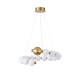 ΦΩΤΙΣΤΙΚΟ ΚΡΕΜΑΣΤΟ ΜΕΤΑΛΛΟ LED 20W 3000K 1560lm  530X150mm  ΜΠΡΟΝΖΕ ΜΕ ΛΕΥΚΟ ARTE ILLUMINA TREA