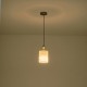 ΚΡΕΜΑΣΤΟ ΦΩΤΙΣΤΙΚΟ ΥΦΑΣΜΑ  1ΧΕ14 ΜΑΧ 15W Φ130X980mm RTE ILLUMINA VERONA