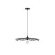 ΦΩΤΙΣΤΙΚΟ BAMBOO 1XE27 MAX 15W 475X1160mm ΜΑΥΡΟ ARTE ILLUMINA CROSSLINE