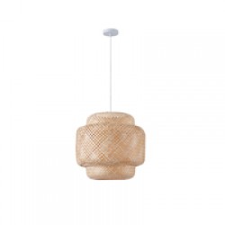 ΦΩΤΙΣΤΙΚΟ ΚΡΕΜΑΣΤΟ BAMBOO 1XE27 MAX 40W 400X400X1280mm ARTE ILLUMINA AVRA