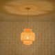 ΦΩΤΙΣΤΙΚΟ ΚΡΕΜΑΣΤΟ BAMBOO 1XE27 MAX 40W 310X310X350mm ARTE ILLUMINA AVRA