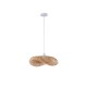 ΦΩΤΙΣΤΙΚΟ ΚΡΕΜΑΣΤΟ BAMBOO 1XE27 MAX 15W 420X300X130mm  ARTE ILLUMINA LAGOON