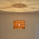 ΦΩΤΙΣΤΙΚΟ ΚΡΕΜΑΣΤΟ BAMBOO 1XE27 400Χ400X270mm ARTE ILLUMINA JUTE