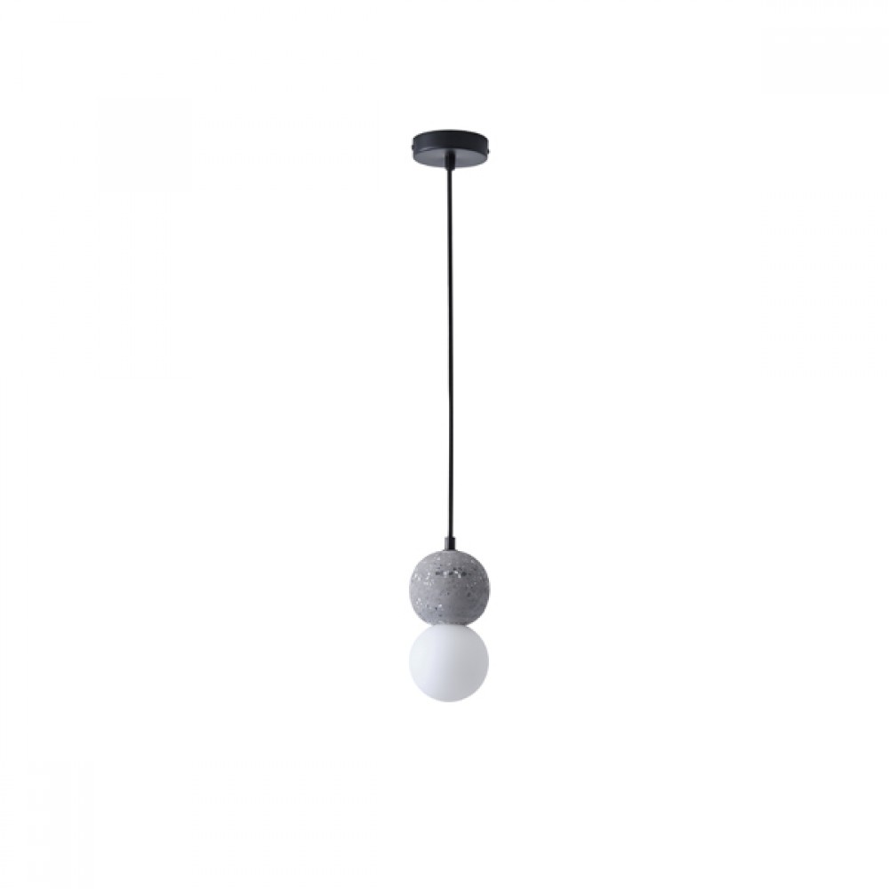 ΦΩΤΙΣΤΙΚΟ ΚΡΕΜΑΣΤΟ ΓΥΨΙΝΟ ΓΚΡΙ G9 MAX 15W 100X100X210mm ARTE ILLUMINA  PLASTER SERIES