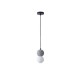 ΦΩΤΙΣΤΙΚΟ ΚΡΕΜΑΣΤΟ ΓΥΨΙΝΟ ΓΚΡΙ G9 MAX 15W 100X100X210mm ARTE ILLUMINA  PLASTER SERIES
