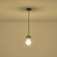 ΦΩΤΙΣΤΙΚΟ ΚΡΕΜΑΣΤΟ ΓΥΨΙΝΟ ΓΚΡΙ G9 MAX 15W 100X100X210mm ARTE ILLUMINA  PLASTER SERIES