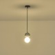 ΦΩΤΙΣΤΙΚΟ ΚΡΕΜΑΣΤΟ ΓΥΨΙΝΟ ΜΑΥΡΟ  G9 MAX 15W 100X100X210mm ARTE ILLUMINA  PLASTER SERIES