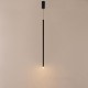 ΦΩΤΙΣΤΙΚΟ ΚΡΕΜΑΣΤΟ LED 3W 3000K  300lm Φ60X1200mm ΜΑΥΡΟ ΑΛΟΥΜΙΝΙΟ ARTE ILLUMINA CASCADE