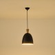 ΦΩΤΙΣΤΙΚΟ ΚΡΕΜΑΣΤΟ  ΜΕΤΑΛΛΙΚΟ1XΕ27 MAX 15W 230X230mm ΜΑΥΡΟ ARTE ILLUMINA SIMPLO
