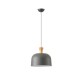 ΦΩΤΙΣΤΙΚΟ ΚΡΕΜΑΣΤΟ  ΜΕΤΑΛΛΙΚΟ1XΕ27 MAX 15W 270X1300mm ΓΚΡΙ ARTE ILLUMINA SIMPLO