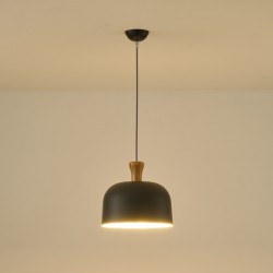 ΦΩΤΙΣΤΙΚΟ ΚΡΕΜΑΣΤΟ  ΜΕΤΑΛΛΙΚΟ1XΕ27 MAX 15W 270X1300mm ΓΚΡΙ ARTE ILLUMINA SIMPLO