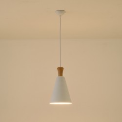 ΦΩΤΙΣΤΙΚΟ ΚΡΕΜΑΣΤΟ  ΜΕΤΑΛΛΙΚΟ1XΕ27 MAX 15W 200X1380mm ΑΣΠΡΟ ARTE ILLUMINA SIMPLO