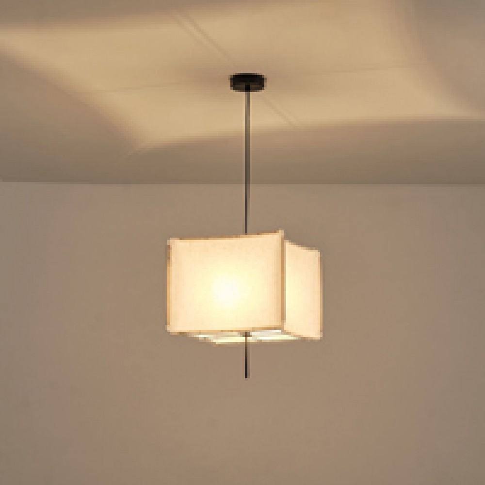 ΦΩΤΙΣΤΙΚΟ ΚΡΕΜΑΣΤΟ ΥΦΑΣΜΑ 1XΕ27 ΜΑΧ 15W 480ΧH900mm ΜΠΕΖ ARTE ILLUMINA URBAN