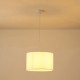 ΦΩΤΙΣΤΙΚΟ ΚΡΕΜΑΣΤΟ ΥΦΑΣΜΑ 1XΕ27 MAX 15W Φ300Χ1230mm ΛΕΥΚΟ ARTE ILLUMINA SOHO
