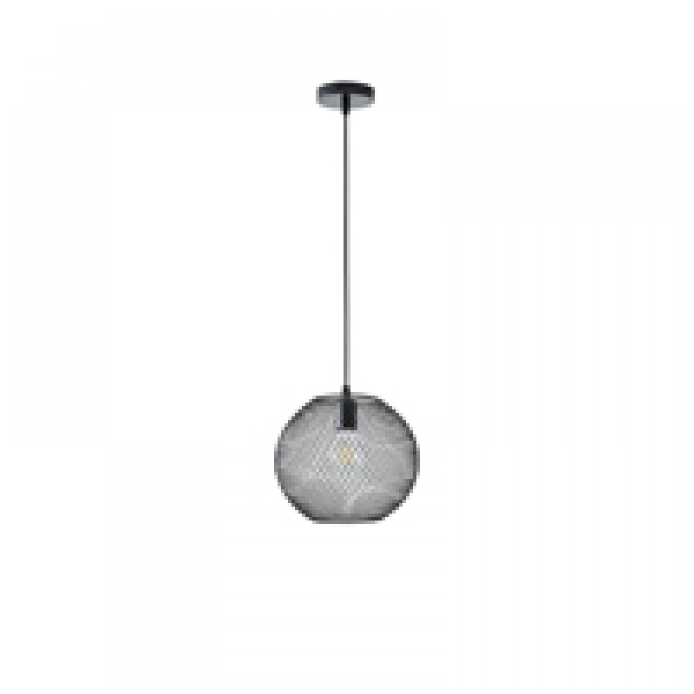 ΦΩΤΙΣΤΙΚΟ ΚΡΕΜΑΣΤΟ ΜΕΤΑΛΛΙΚΟ 1XE27  MAX 15W 350X350Χ1360mm ΜΑΥΡΟ ARTE ILLUMINA OGGI