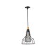ΦΩΤΙΣΤΙΚΟ ΚΡΕΜΑΣΤΟ ΜΕΤΑΛΛΙΚΟ 1XE27  MAX 15W 260X260X1370mm ΜΑΥΡΟ ARTE ILLUMINA OGGI