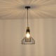 ΦΩΤΙΣΤΙΚΟ ΚΡΕΜΑΣΤΟ ΜΕΤΑΛΛΙΚΟ 1XE27  MAX 15W 260X260X1370mm ΜΑΥΡΟ ARTE ILLUMINA OGGI