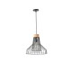 ΦΩΤΙΣΤΙΚΟ ΚΡΕΜΑΣΤΟ ΜΕΤΑΛΛΙΚΟ 1XE27  MAX 15W 360X360X1380mm ΜΑΥΡΟ ARTE ILLUMINA OGGI