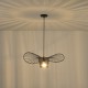 ΦΩΤΙΣΤΙΚΟ ΚΡΕΜΑΣΤΟ ΜΕΤΑΛΛΙΚΟ 1XE27  Max 15W 600X600X1270mm ΜΑΥΡΟ ARTE ILLUMINA OGGI