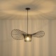 ΦΩΤΙΣΤΙΚΟ ΚΡΕΜΑΣΤΟ ΜΕΤΑΛΛΙΚΟ 1XE27  Max 15W 800X800X1270mm ΜΑΥΡΟ ARTE ILLUMINA OGGI