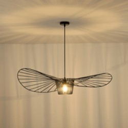 ΦΩΤΙΣΤΙΚΟ ΚΡΕΜΑΣΤΟ ΜΕΤΑΛΛΙΚΟ 1XE27  Max 15W 1000X1000X1270mm ΜΑΥΡΟ ARTE ILLUMINA OGGI