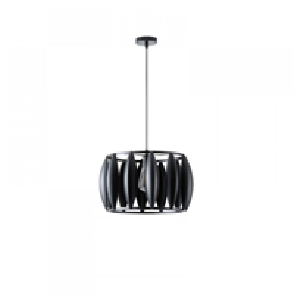 ΦΩΤΙΣΤΙΚΟ ΚΡΕΜΑΣΤΟ ΜΕΤΑΛΛΙΚΟ 1XE27  MAX 15W 425X425X1300mm ΜΑΥΡΟ ARTE ILLUMINA OGGI