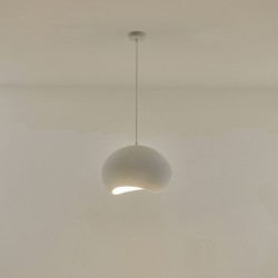 ΦΩΤΙΣΤΙΚΟ ΚΡΕΜΑΣΤΟ ΓΥΨΙΝΟ 1XE27 MAX 15W 340X300X250mm ARTE ILLUMINA AEONIC