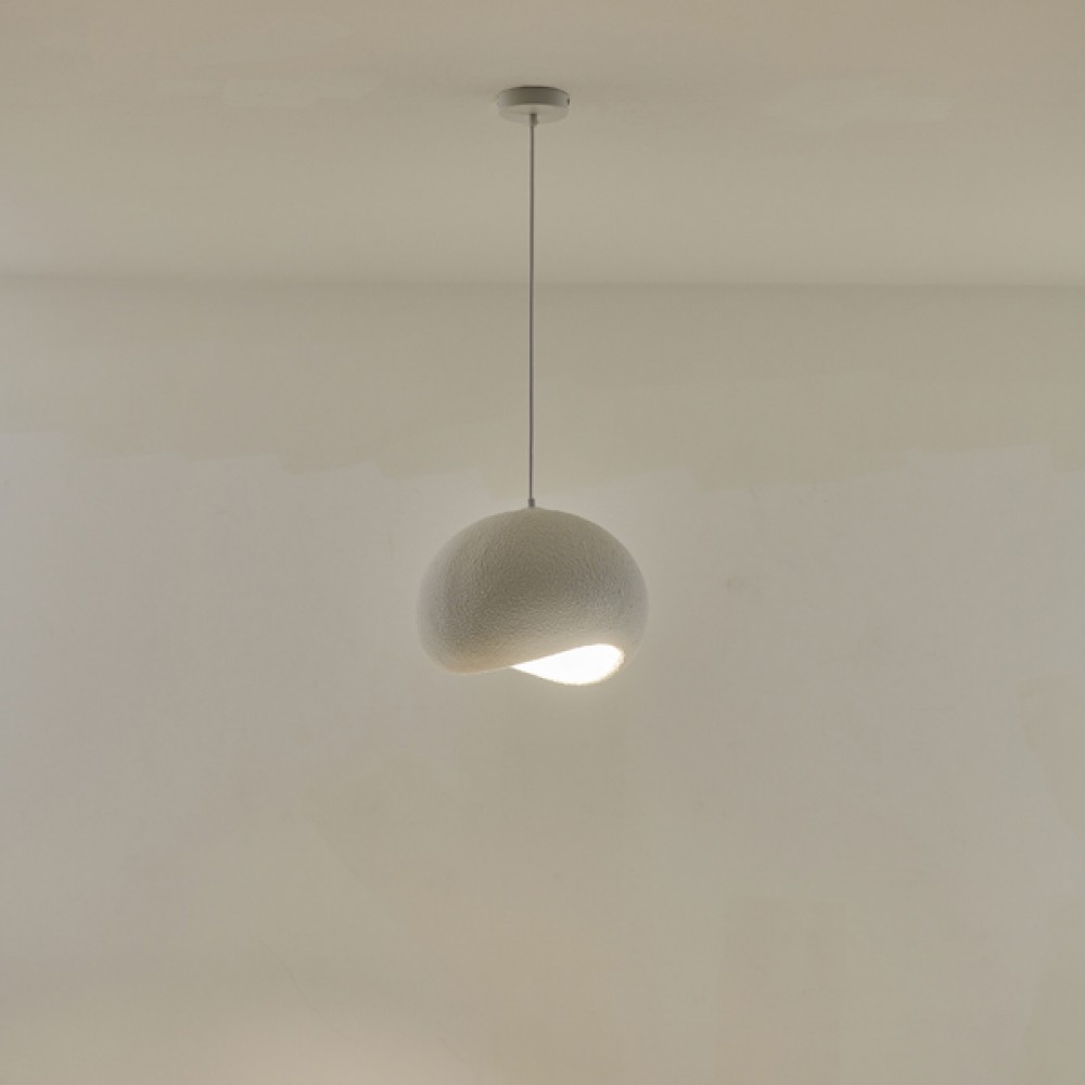 ΦΩΤΙΣΤΙΚΟ ΚΡΕΜΑΣΤΟ ΓΥΨΙΝΟ 1XE27 MAX 15W 400X350X310mm ARTE ILLUMINA AEONIC