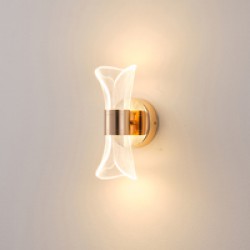 ΑΠΛΙΚΑ ΓΑΛΛΙΚΟ ΧΡΥΣΟ ΑΚΡΥΛΙΚΗ  DOTS 8W 3000K 720lm 520Χ360mm ARTE ILLUMINATELA