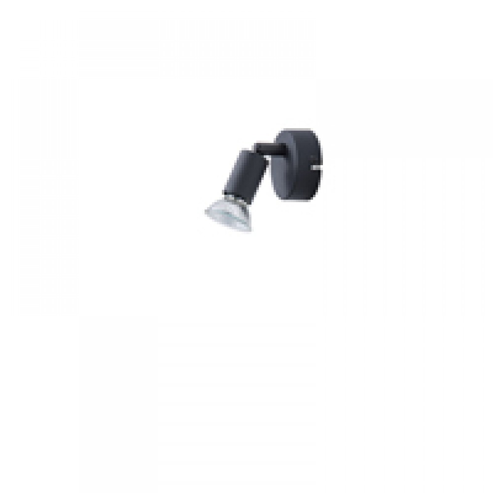 ΣΠΟΤ ΚΙΝΗΤΟ ΜΕΤΑΛΛΙΚΟ Max 7W  ΜΑΥΡΟ 1XGU10 D70XH105mm ARTE ILLUMINA VORRAS