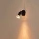 ΣΠΟΤ ΚΙΝΗΤΟ ΜΕΤΑΛΛΙΚΟ Max 7W  ΜΑΥΡΟ 1XGU10 D70XH105mm ARTE ILLUMINA VORRAS