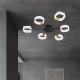 ΦΩΤΙΣΤΙΚΟ ΟΡΟΦΗΣ 6ΦΩΤΟ LED 60W 82X8 ΜΑΥΡΟ/ΧΡΥΣΟ - EUROLAMP