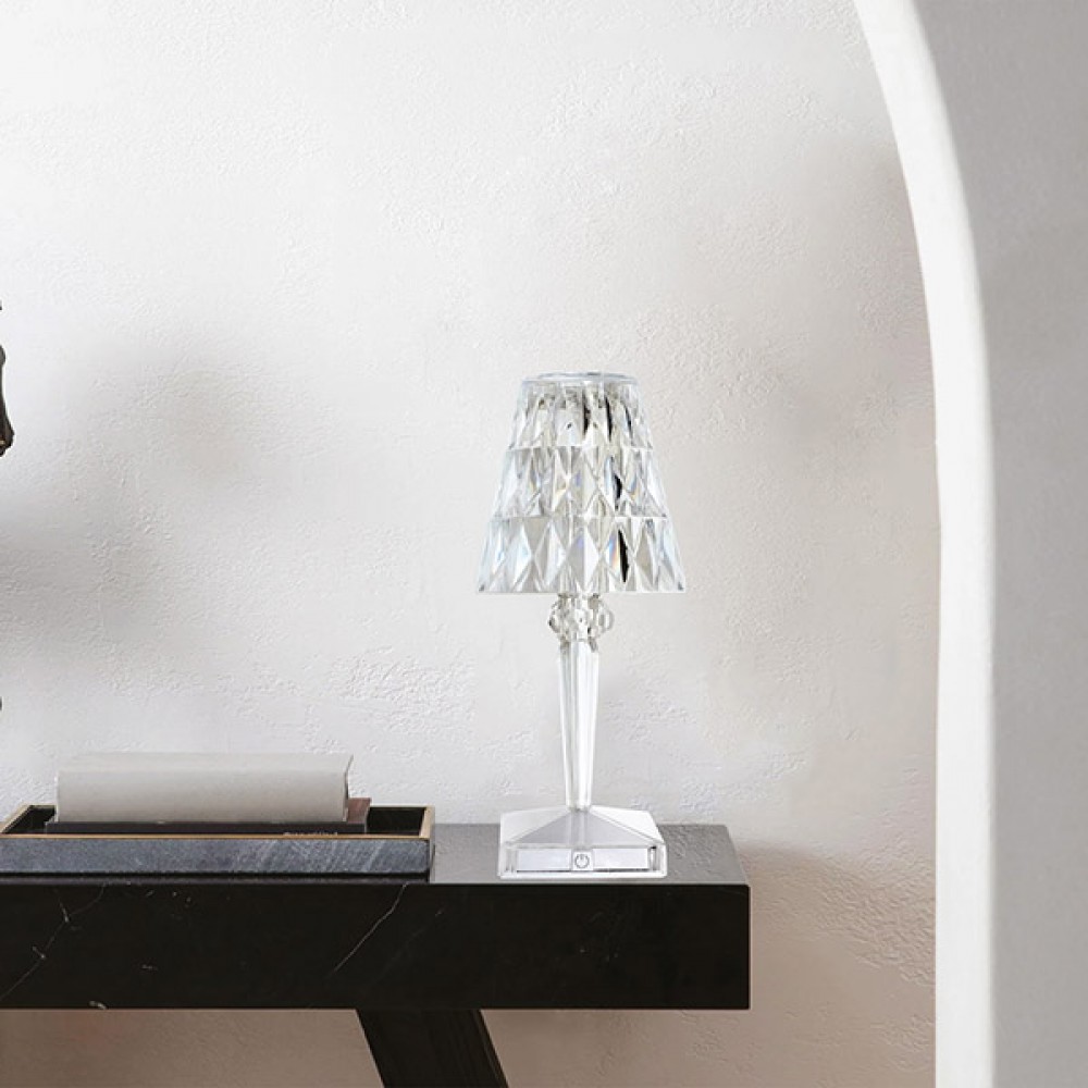 ΠΟΡΤΑΤΙΦ ΑΦΗΣ ΕΠΑΝΑΦΟΡΤΙΖΟΜΕΝΟ LED 2W CCT (3000/4000/6000Κ) ΔΙΑΦΑΝΟ, ΜΕ DIMMER - EUROLAMP