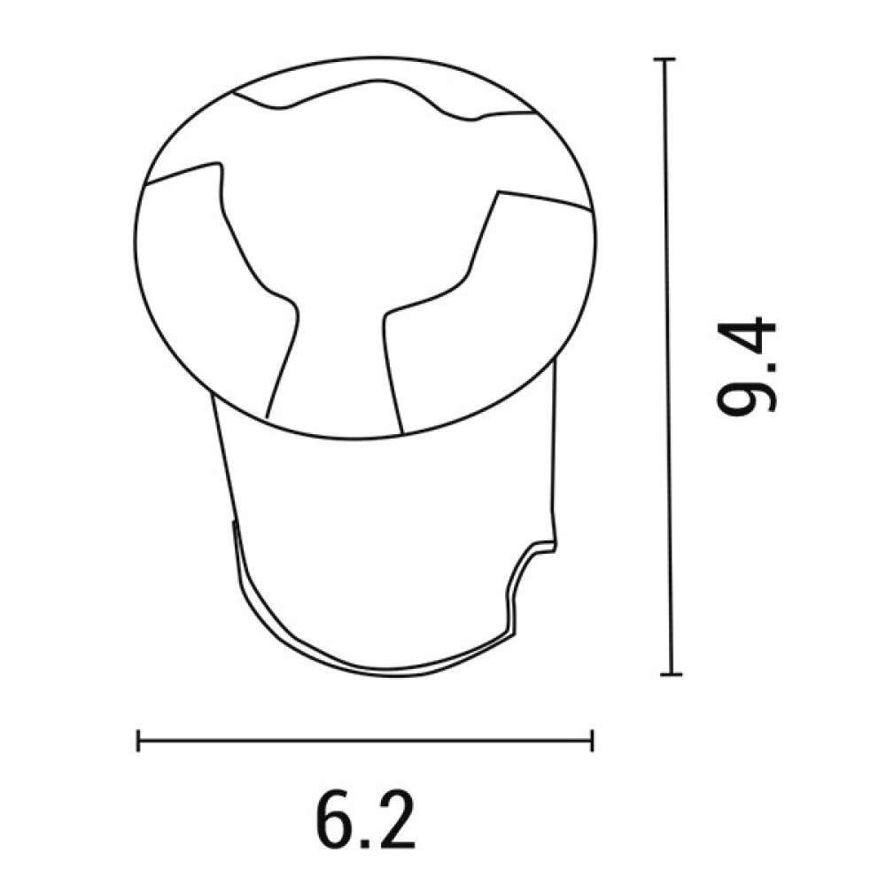 ΦΩΤΙΣΤΙΚΟ ΔΑΠΕΔΟΥ ΕΞΩΤΕΡΙΚΟ 3F LED 3W IP65 85-265V Φ62mm ΜΑΥΡΟ PRO EUROLAMP ΦΩΤΙΣΤΙΚΟ ΔΑΠΕΔΟΥ ΕΞΩΤΕΡΙΚΟ 3F LED 3W IP65 85-265V Φ62mm ΜΑΥΡΟ PRO EUROLAMP