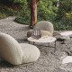 ΠΟΡΤΑΤΙΦ E27 ΒΑΣΗ ΞΥΛΟ & RATTAN Φ29X30 ΓΚΡΙ - Eurolamp
