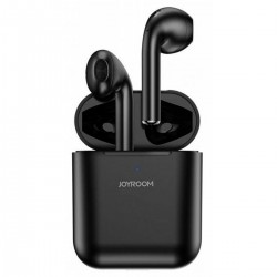 GloboStar® 87051 JOYROOM Originals JR-T03S TWS Earphones με Θήκη Φόρτισης True Wireless Bluetooth V5.0 Binaural Συμβατό με iOS & Android Μαύρο